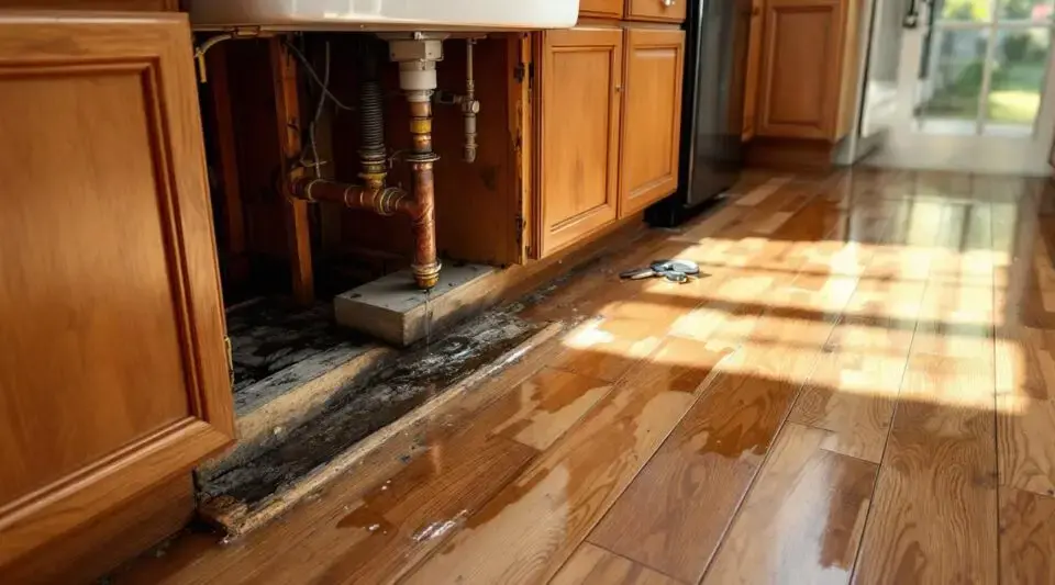 Kitchen Leak Damage Repair Scottsdale